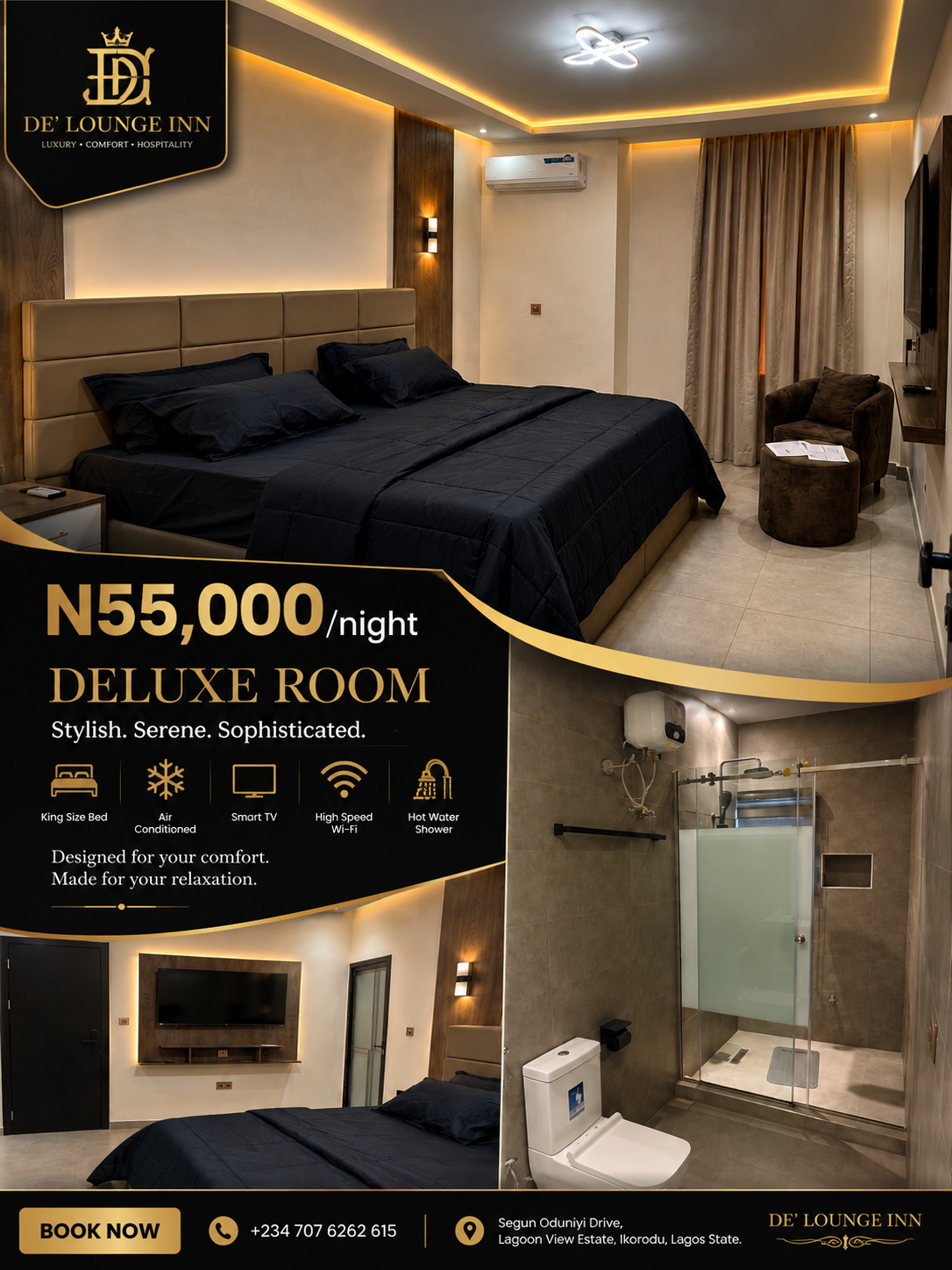 Executive Room 1 at DE' Lounge Inn