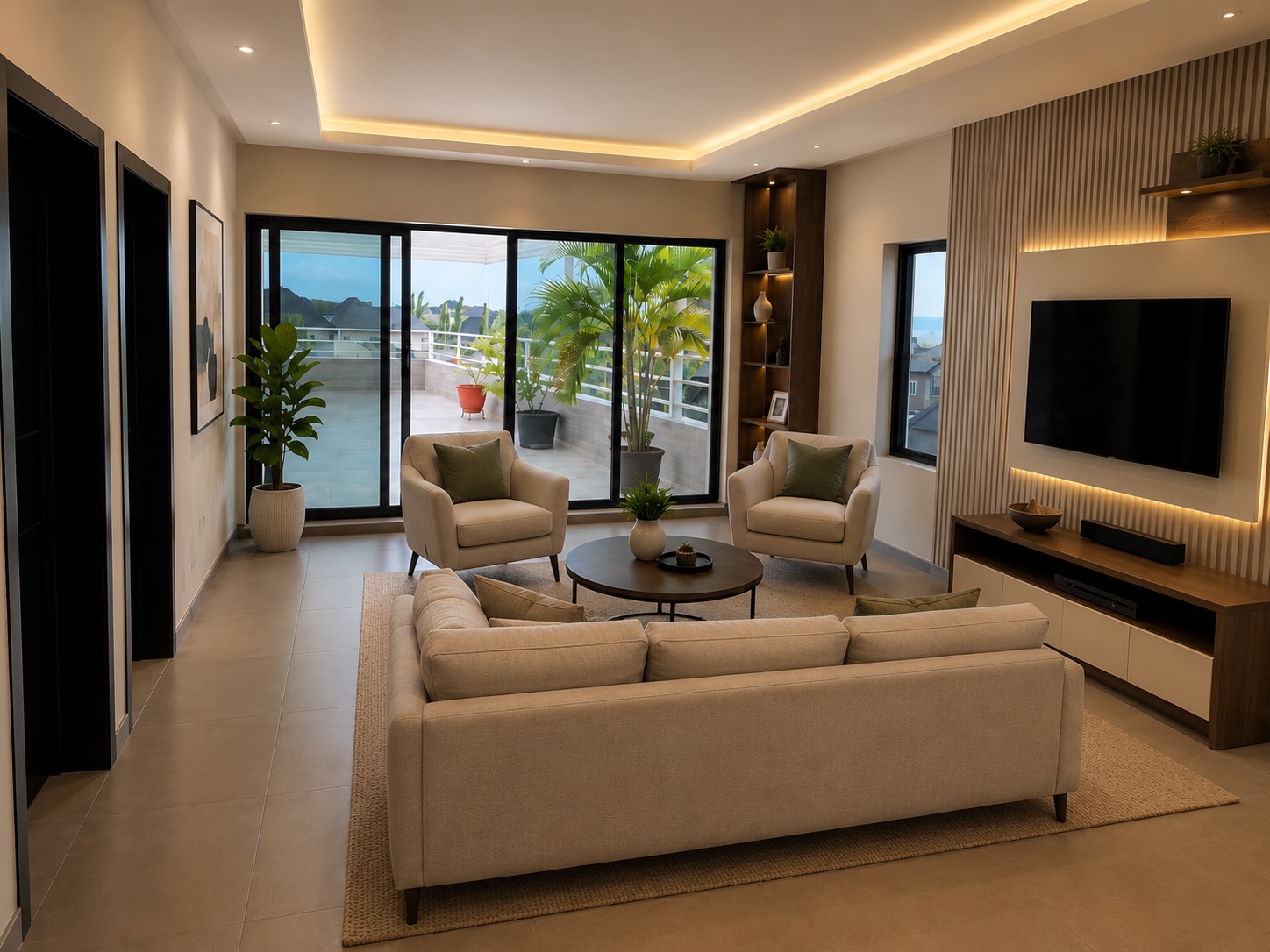 Private guest lounge at DE’ Lounge Inn